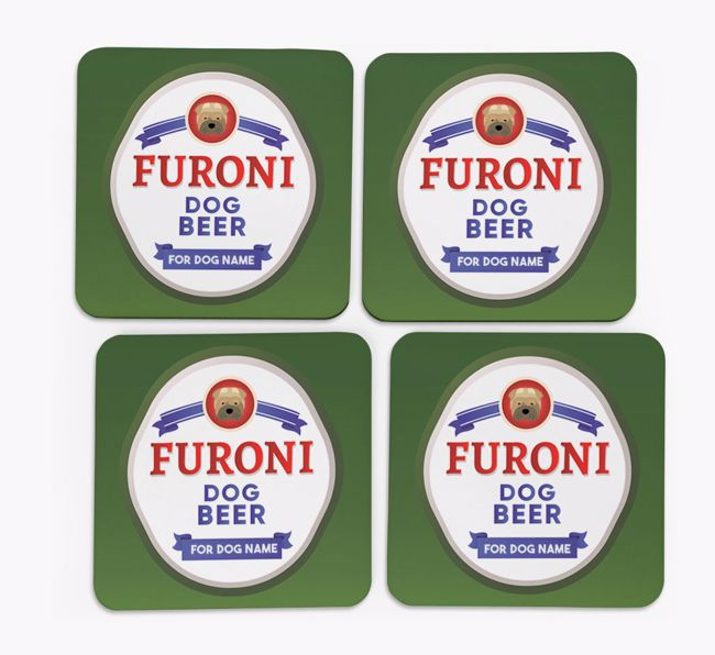 Furoni: Personalized {breedFullName} Coasters